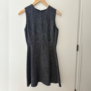 Size 2 Theory Fit and Flare Dress